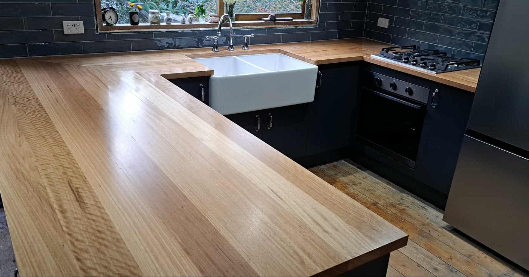 Blackbutt Timber Benchtops