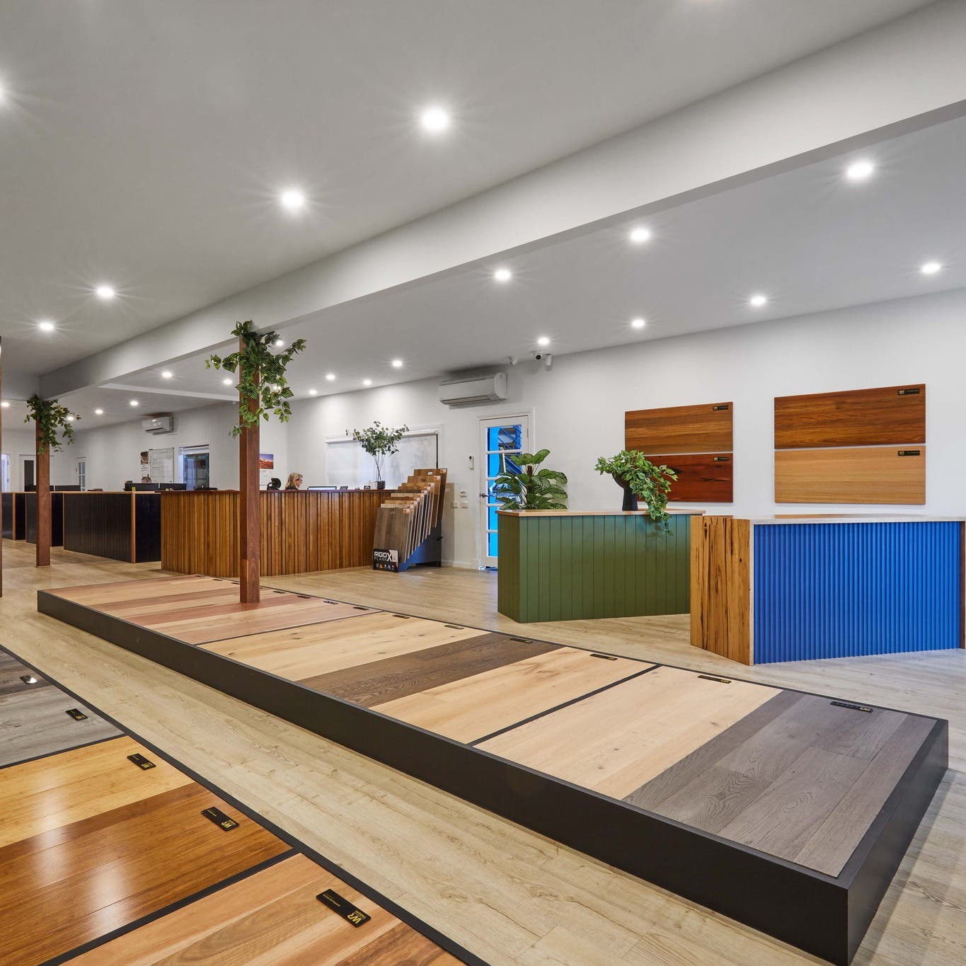 Custom Solid Timber L-Shape Benchtop