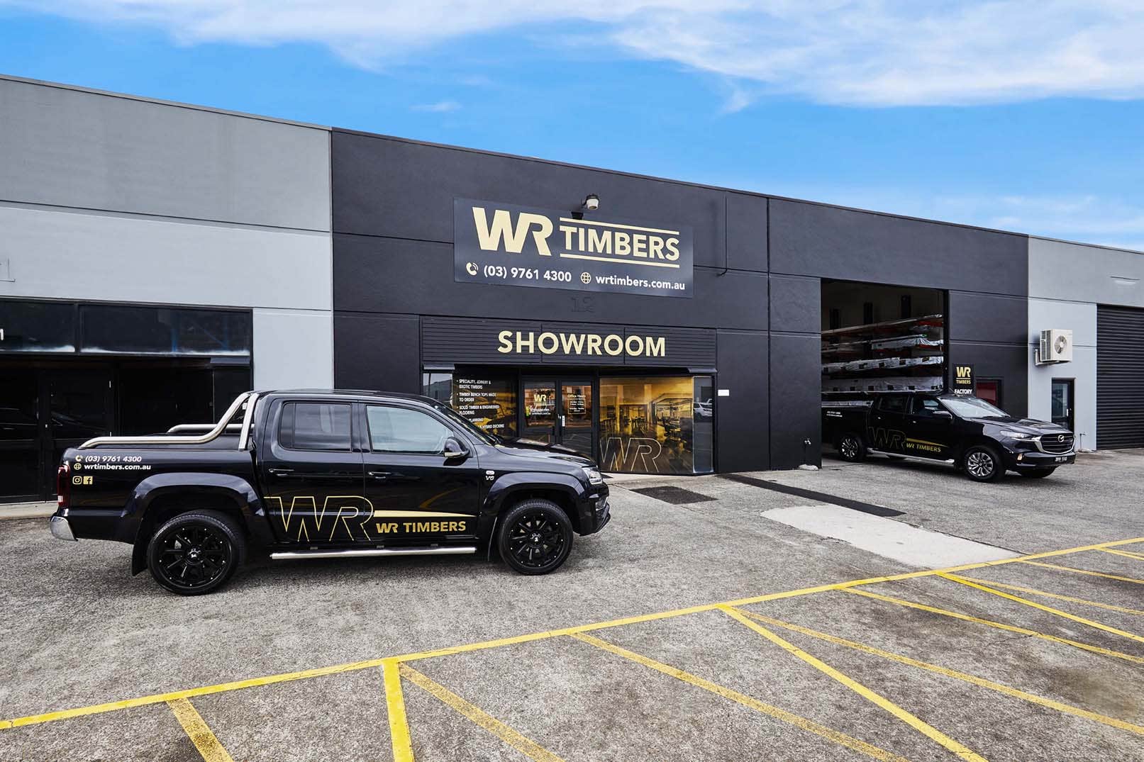 Visit Our Showroom at WR Timbers